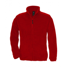 B and C Uniszex hosszú ujjú kabát B and C Icewalker+ Outdoor Full Zip Fleece M, Piros