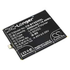  B-B0 Telefon akkumulátor 4000 mAh mobiltelefon akkumulátor