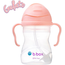 b.box Gelato Pohár szívószállal - tutti frutti 240 ml babaétkészlet