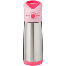 b.box Ivótermosz szívószállal, 500 ml flamingo fizz (9353965007623) termosz