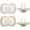 b.box Szilikon cumik 0-6m, 2 darab, Glow blush/latte