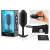b-Vibe b-vibe Snug Plug 3 - dupla golyós anál dildó (180g) - fekete
