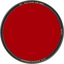  B+W 091 sötétvörös szűrő 630nm MRC Basic, 55 mm objektív szűrő