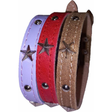  BA1577 Nyakörv bélelt, csillag,bogyó 15/40 nyakörv, póráz, hám kutyáknak