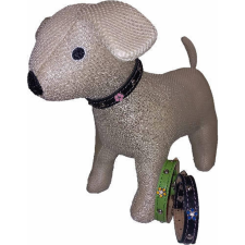  BA1583 Nyakörv bélelt gyantásvirág 20/35 nyakörv, póráz, hám kutyáknak