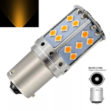 BA15S 35smd sárga led izzó DC10-30V autó tuning