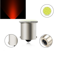 BA15S led COB piros DC12V autó tuning
