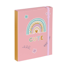 BAAGL füzetbox A4 - Pink Rainbow füzetbox
