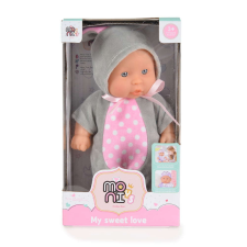  BABA 20 cm 6129 SZÜRKE/PINK baba