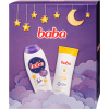Baba ajándékcsomag, Baba Jóéjtpuszi tusfürdő 400ml + Baba kamillás nyugtató testápoló 400ml