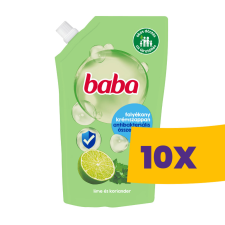 Baba antibakteriális folyékony krémszappan utántöltő Lime és Koriander 500ml (Karton - 10 db) tisztító- és takarítószer, higiénia