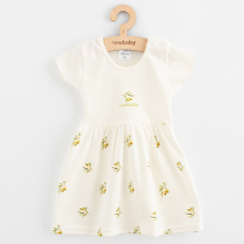  Baba Biopamut rövid ujjú ruha New Baby Olives lányka ruha