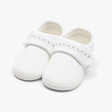  Baba cipők New Baby fehér 6-12 h, vel. 6-12 m