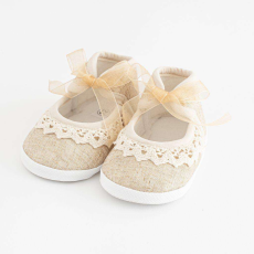  Baba csipke cipő New Baby barna 6-12 h 6-12 m