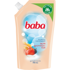 Baba folyékony szappan utántöltő tej és gyümölcsillat 500ml tisztító- és takarítószer, higiénia