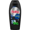Baba frissítő mentás férfi tusfürdő 2in1, 400 ml