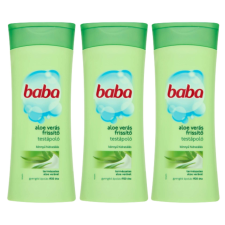 Baba frissítő Testápoló Aloe Vera 3x400ml testápoló
