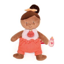  Baba játék 18 cm narancssárga baba