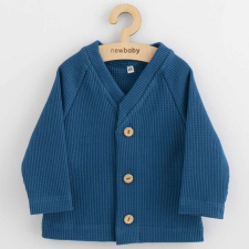 Baba kabátka gombokkal New Baby Luxury clothing Oliver kék gyerek pulóver, kardigán