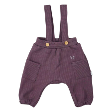 Baba kantáros nadrág Koala Pure purple 68 (4-6 h) gyerek nadrág