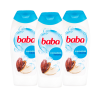 Baba krémtusfürdő kakaóvajjal (3x400 ml)