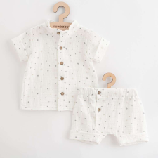 Baba muszlin ing rövidnadrággal New Baby Arthur, vel. 86 (12-18 h) gyerek ruha szett
