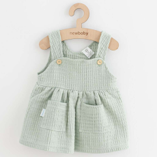  Baba muszlin szoknya New Baby Comfort clothes zsálya színű