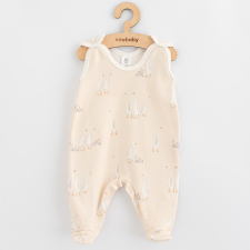 Baba pamut rugdalózó New Baby Libák, vel. 74 (6-9 h) rugdalózó