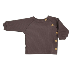  Baba póló hosszú ujjú Koala Pure brown, vel. 80 (9-12 h)