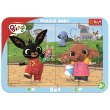 Baba puzzle Bing játék 2 az 1-ben, 10 darab puzzle, kirakós