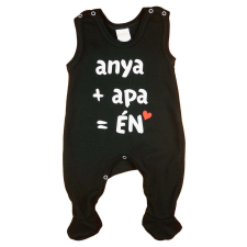  Baba Rugdalózó - Anya+Apa=Én - Ujjatlan rugdalózó