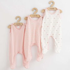  Baba rugdalózó New Baby Classic II Lány 3db rózsaszín rugdalózó