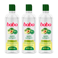 Baba sampon, avokádóolajjal sérült és száraz hajra (3x400 ml) sampon
