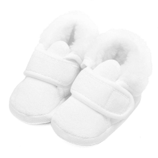  Baba téli velúr cipő a kereszteléshez New Baby 3-6 h fiú 3-6 m