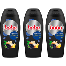Baba Triopack 2in1 férfi tusfürdő vadszeder és gyömbér illatával 400 ml tusfürdők