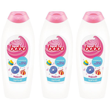 Baba Triopack krémhabfürdő málna és rózsafa illattal 750 ml tusfürdők