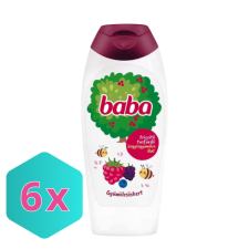 Baba tusfürdő 400ml gyümölcsöskert KARTON - 6 db tusfürdők