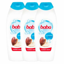 Baba Tusfürdő Kakaóvaj 3x750ml + Ajándék Gumikacsa tusfürdők