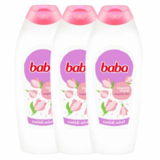 Baba Tusfürdő Magnólia 3x750ml + Ajándék Gumikacsa kozmetikai ajándékcsomag