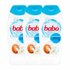 Baba Tusfürdő Sheavaj&Narancsvirág 3x400ml + Ajándék Gumikacsa kozmetikai ajándékcsomag