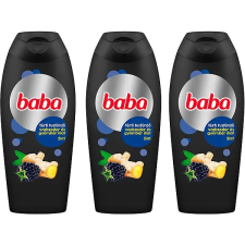 Baba vadszeder és gyömbéres férfi tusfürdő 2in1, 3x400 ml tusfürdők