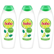 Baba zöldcitrom és mentás tusfürdő 3x750 ml tusfürdők