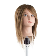 Babafej félhosszú Remy hajjal 30cm fodrászkellék