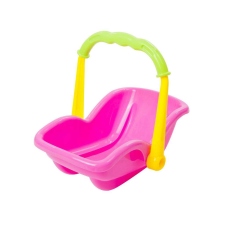 Babahordozó, műanyag 30 cm babához játék babakocsi