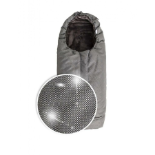  Babakocsi hálózsák Triton Footmuff fekete ezüst TDST-70 babakocsi kiegészítő