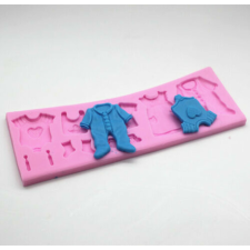  Babaruha fondant forma,  szilikon, 17×6 cm sütés és főzés