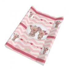 Babastar merev pelenkázó lap 50*70 cm - macipár rózsaszín pelenkázó matrac