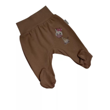  Babastar pamut pocaknadrág (56) Mogyoró Zsiráf Lány gyerek nadrág