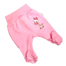  Babastar pamut pocaknadrág (68) Rózsaszín Zsiráf Lány gyerek nadrág