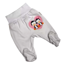  Babastar pamut pocaknadrág (80) Fehér Pingvinpár gyerek nadrág